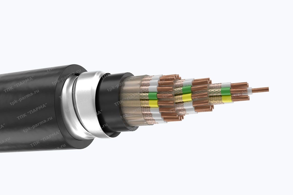 Фотография провода Кабель КПВБ 37х2,5 - 250В