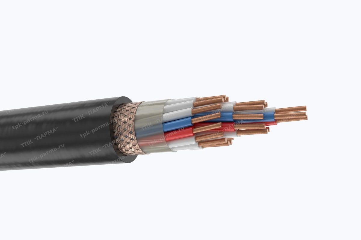 Фотография провода Кабель КУПЭВ (27х2х0,5)э
