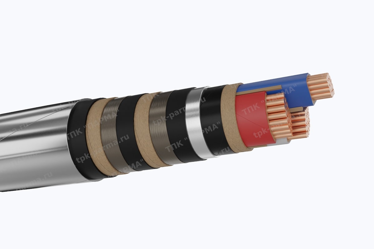 Фотография провода Кабель СБ2лГ 3х240 - 10кВ