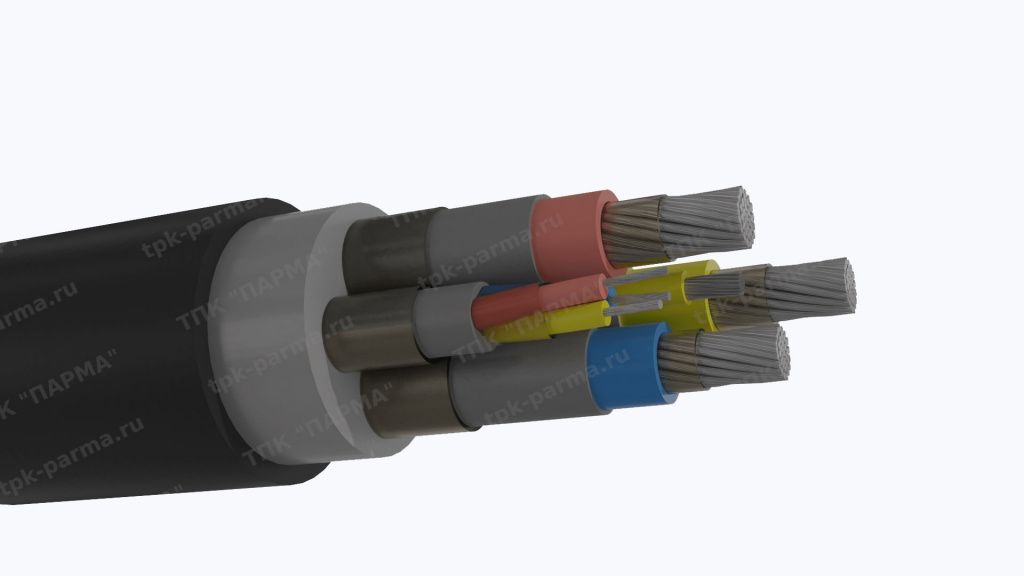 Фотография провода Кабель КГЭШ-Т 3х150+1х16+3х10