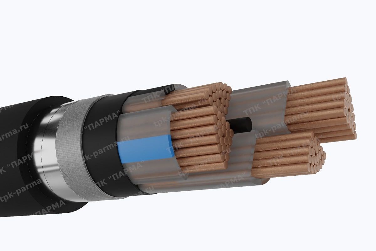 Фотография провода Кабель ПвБШвнг(A)-ХЛ 4х50 - 1кВ