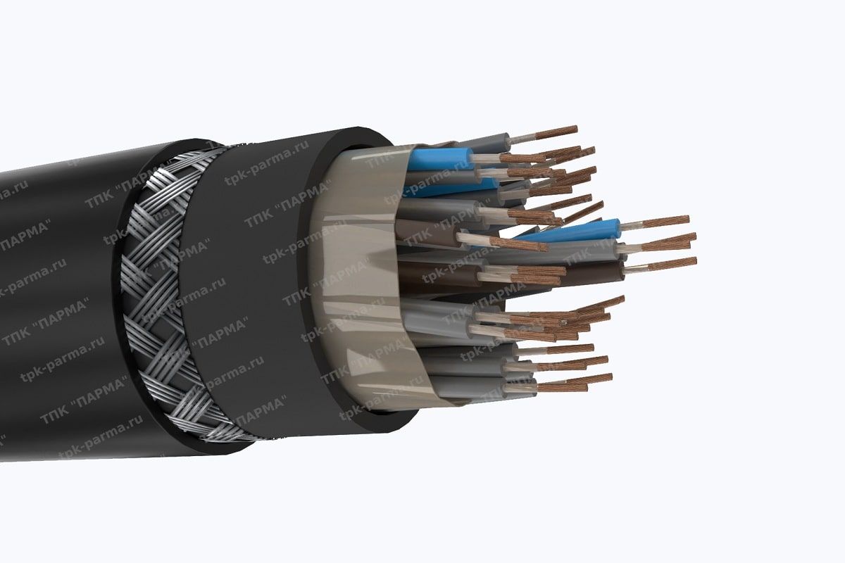 Фотография провода Кабель КНРпТПк 48(24х2)х1