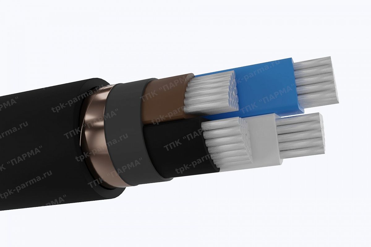 Фотография провода Кабель АВВГЭ 5х25 - 1кВ