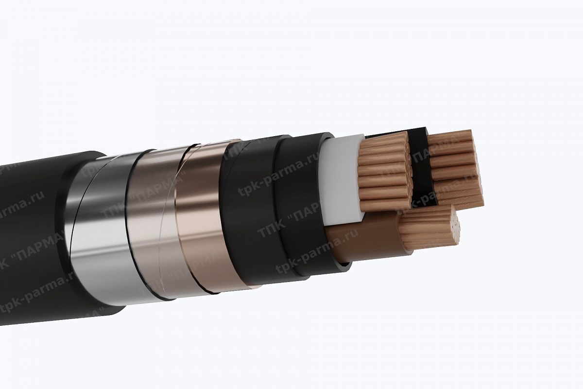 Фотография провода Кабель ВБШв 3х70 - 6кВ