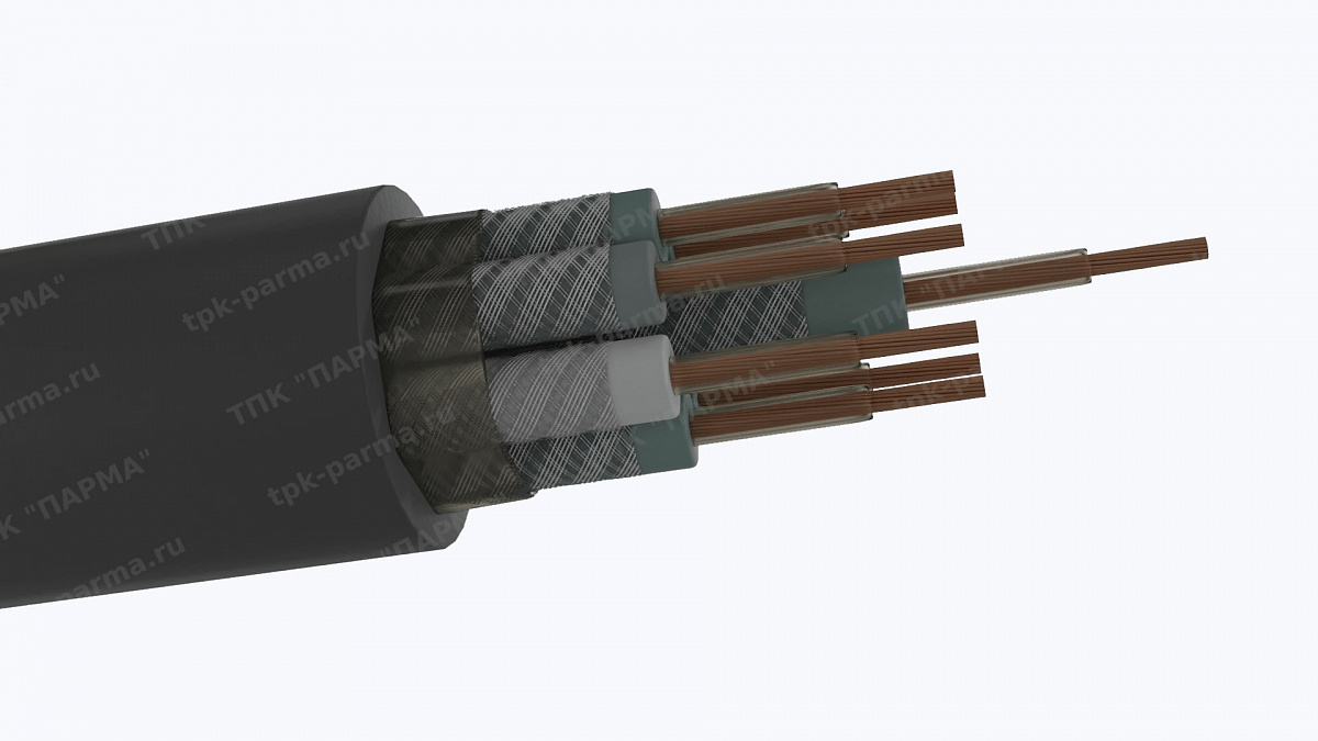 Фотография провода Кабель КРШУЭ 4х1,0