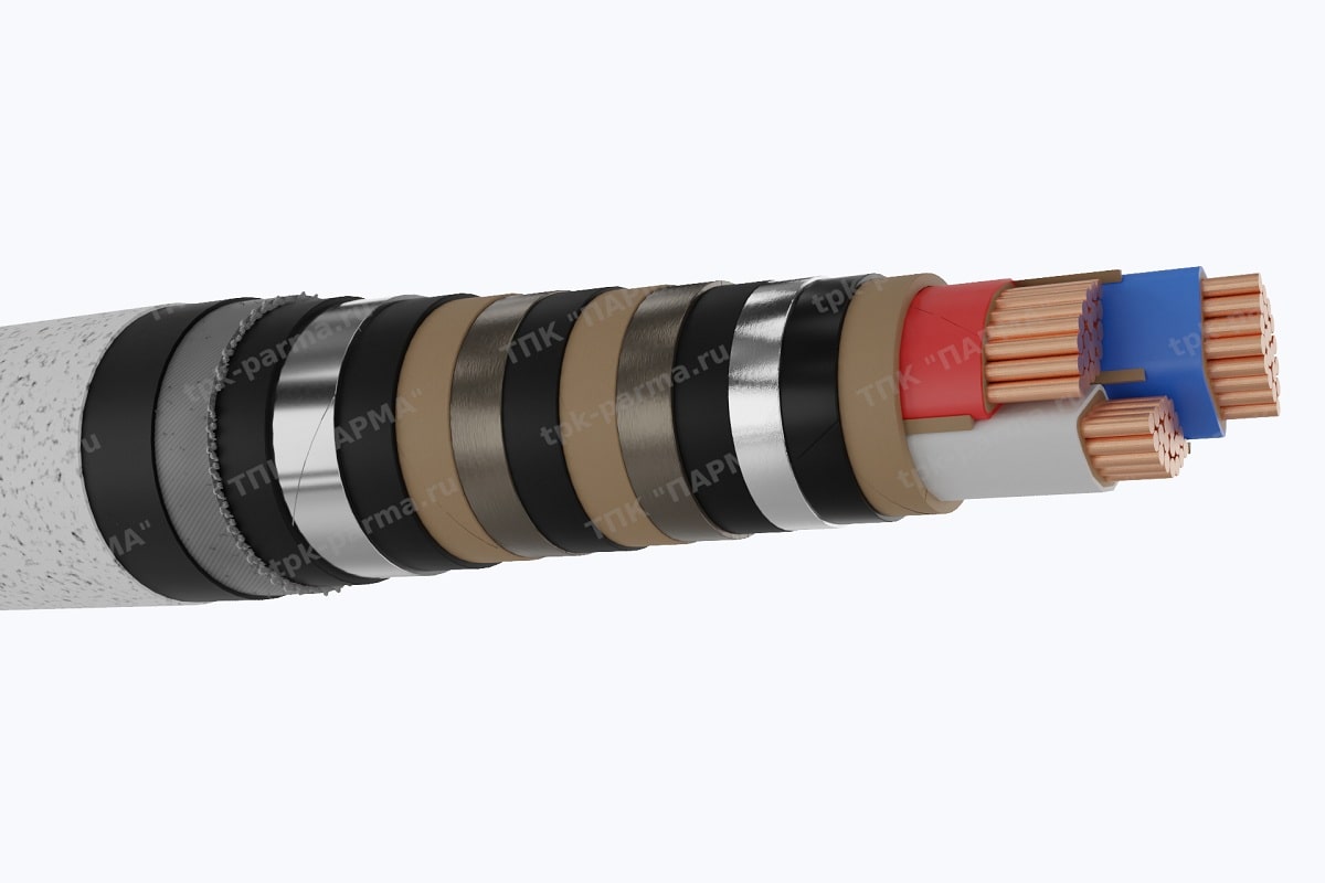 Фотография провода Кабель ЦСБ2л 3х240 - 10кВ