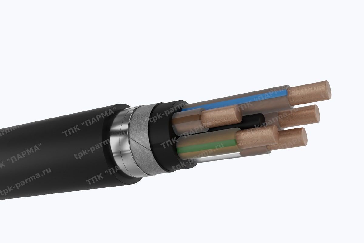 Фотография провода Кабель ПвБШвнг(A)-LS-ХЛ 5х1,5