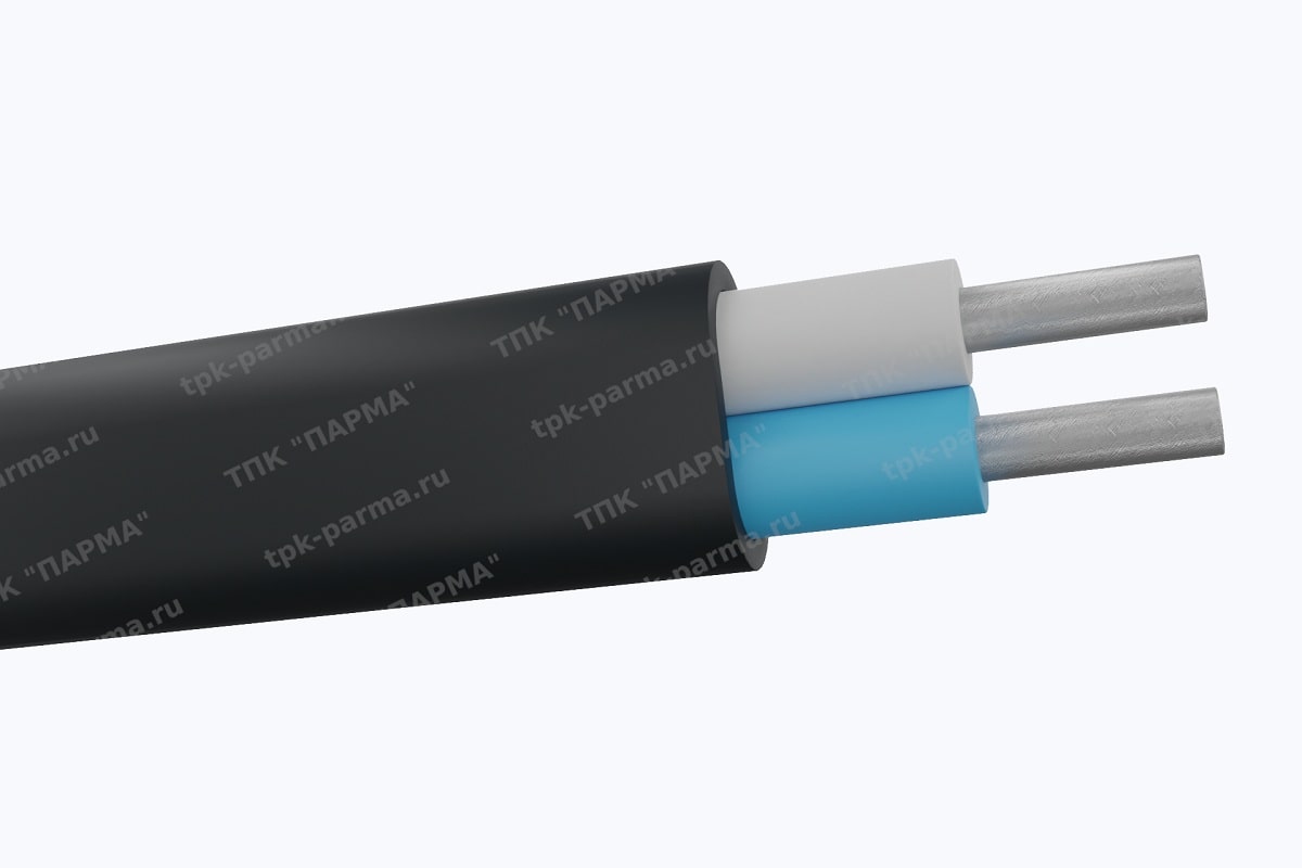 Фотография провода Кабель АПвВГ-П 2х16 - 1кВ