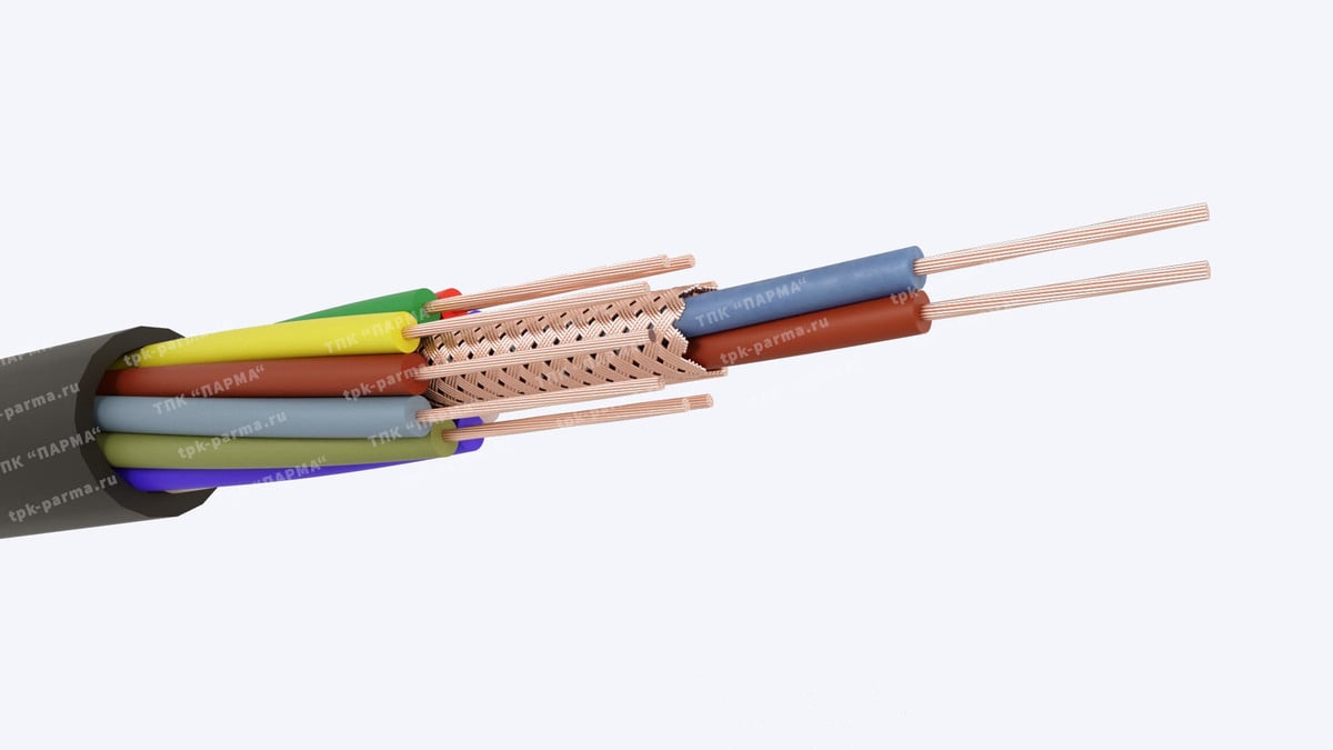 Фотография провода Кабель ШМВ 1х0,12+4х0,12