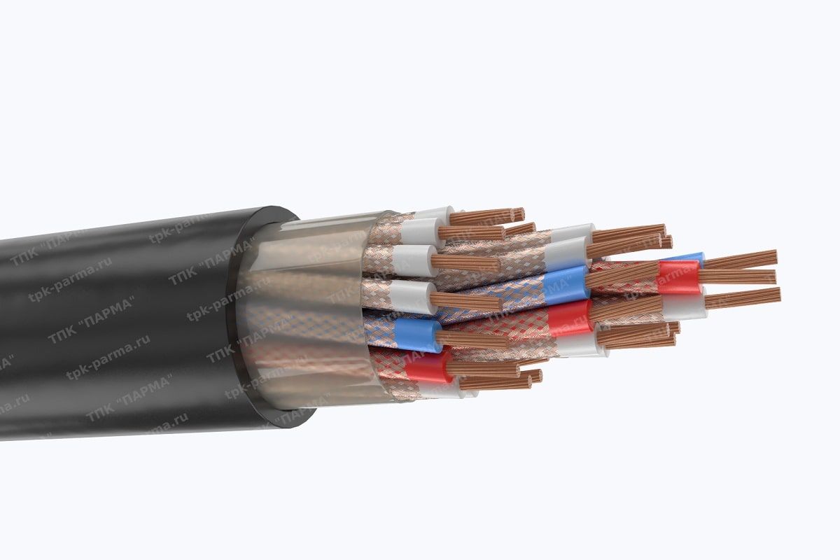 Фотография провода Кабель КУВ 27х(2х08)э