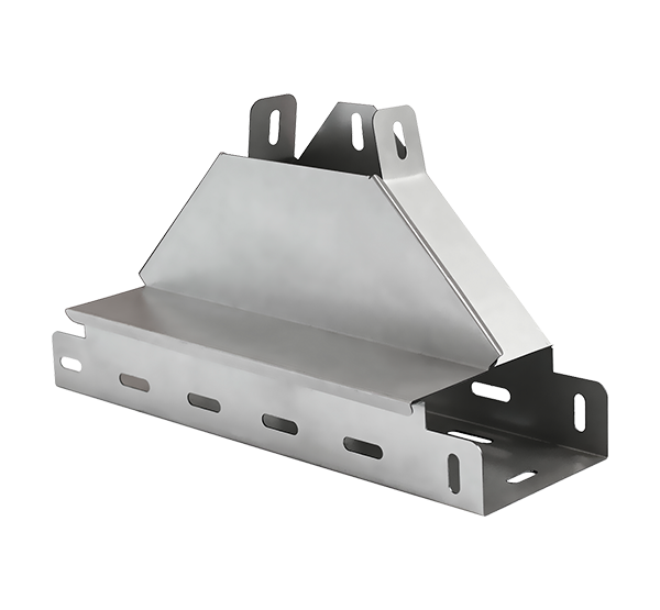 Т ответвитель вертикальный вверх с разворотом 90' STOVVR90*200*50*0,8 HDZ