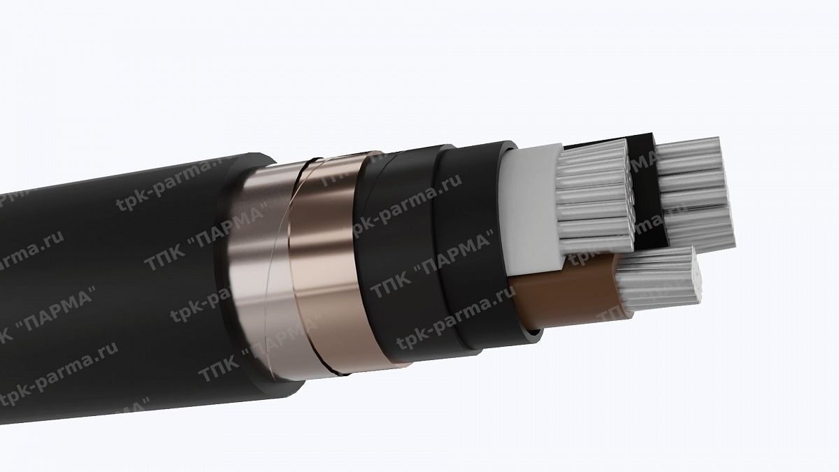 Кабель АПвВнг(A)-LS 3х300/35 - 35кВ
